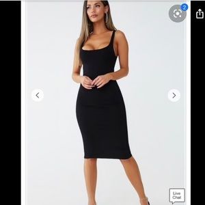 F21 Midi Bodycon Dress